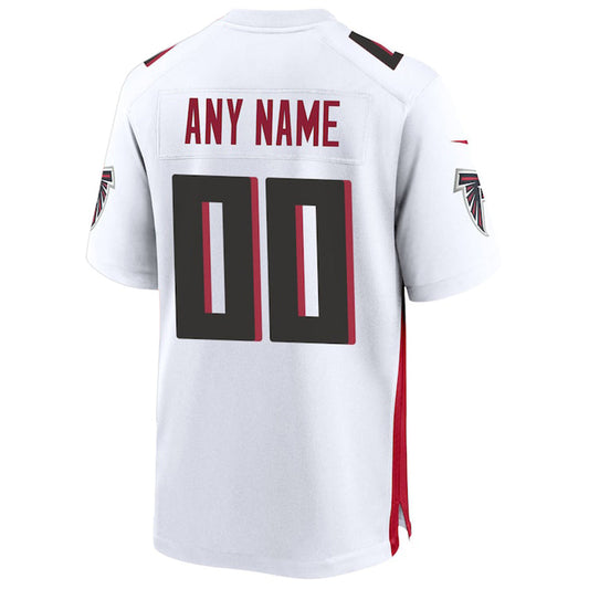 Custom A.Falcons White Vapor Limited Stitched Elite Football Jerseys