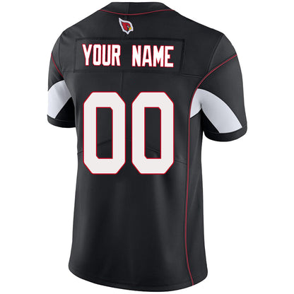 Custom A.Cardinal Black Vapor Untouchable Stitched Elite Jersey Stitched Football Jerseys