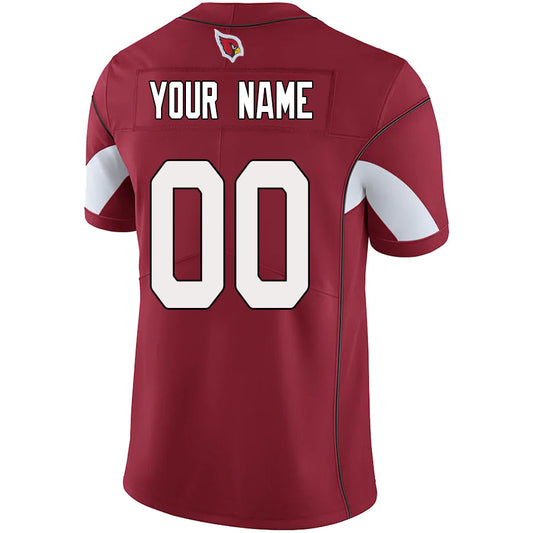 Custom A.Cardinal Red Vapor Untouchable Stitched Elite Jersey Stitched Football Jerseys