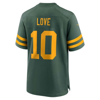 GB.Packers #10 Jordan Love Player Classic Game Stitched American Football Jerseys