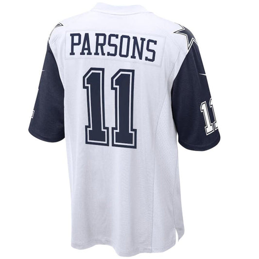 D.Cowboys #11 Micah Parsons Player White Alternate Game Stitched Football Jerseys