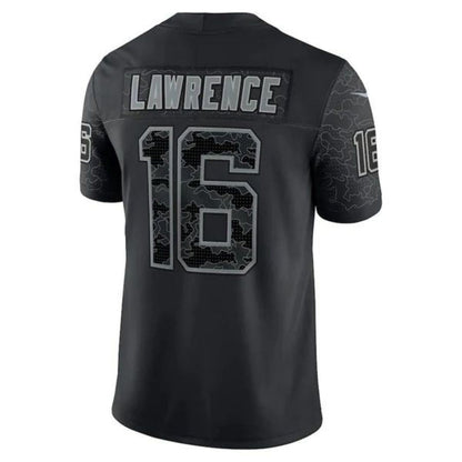 J.Jaguars #16 Trevor Lawrence Player Black RFLCTV Limited Stitched Football Jerseys