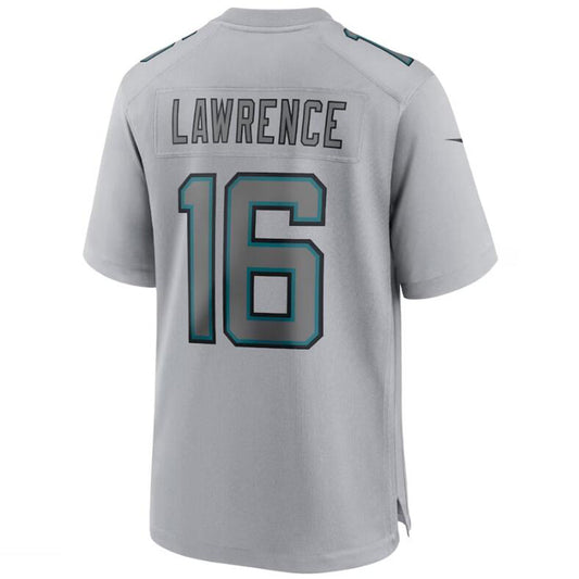 #16 Trevor Lawrence Player J.Jaguars Gray Game Football Jerseys