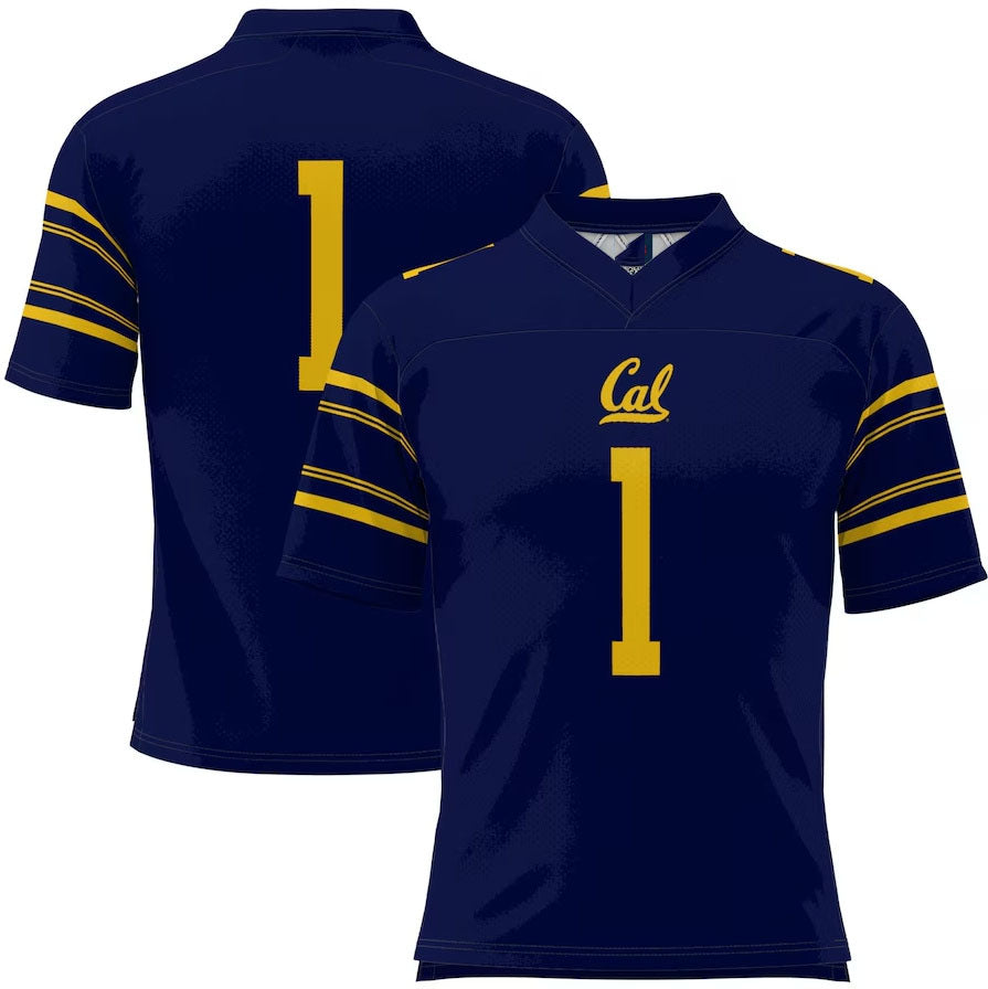 C.Bears #1 Player GameDay Greats Football Jersey - Navy American College Jerseys