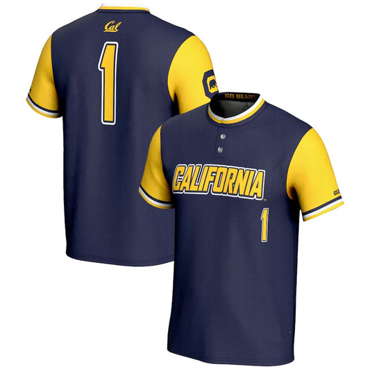 C.Bears #1 Player GameDay Greats Lightweight Softball Jersey - Navy American College Jerseys