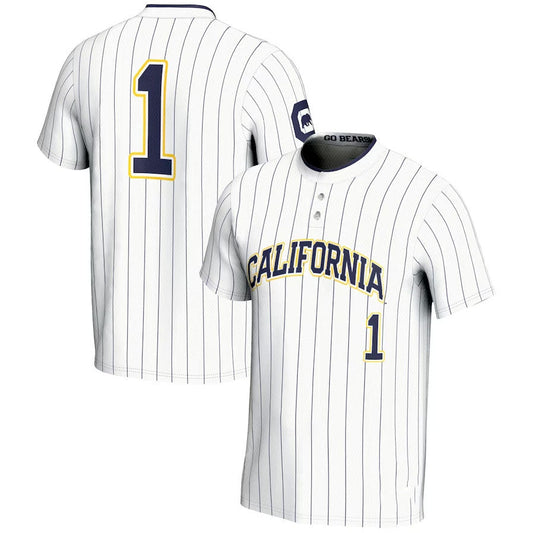 C.Bears #1 Player GameDay Greats Lightweight Softball Jersey - White American College Jerseys