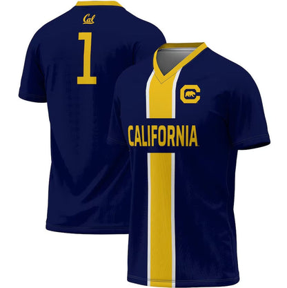 C.Bears #1 Player ProSphere Unisex Lightweight Soccer Jersey - Navy American College Jerseys