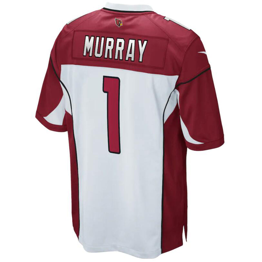 A.Cardinals #1 Kyler Murray White Stitched Player Game Football Jerseys