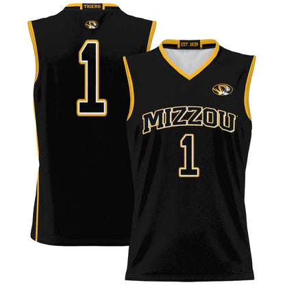 M.Tigers #1 Player GameDay Greats Unisex Lightweight Basketball Jersey - Black American College Jerseys