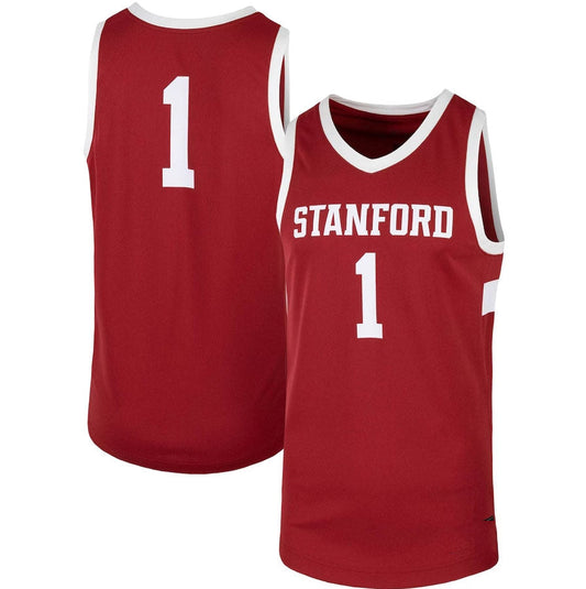 S.Cardinal #1 Player Replica Basketball Jersey - Cardinal American College Jerseys