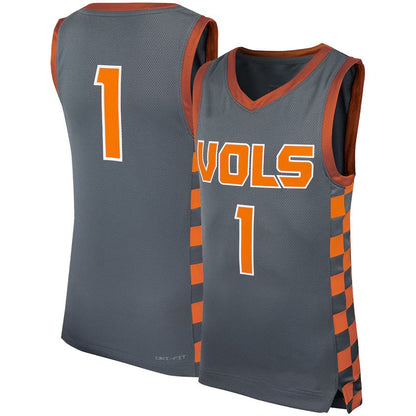 #1 T.Volunteers Player Icon Replica Basketball Jersey - Stitched American College Jerseys