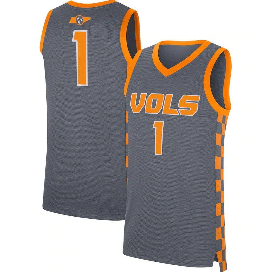 #1 T.Volunteers Replica Player Jersey -Stitched American College Jerseys