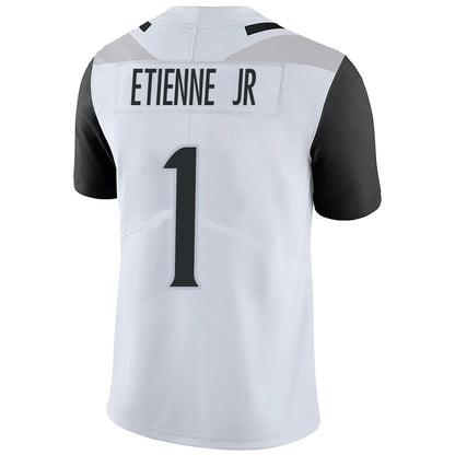 J.Jaguars #1 Travis Etienne Player White Game Stitched Football Jerseys