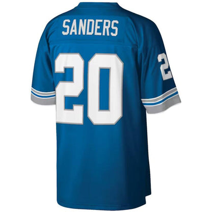 D.Lions #20 Barry Sanders 1996 Retired Player Replica Football Jerseys