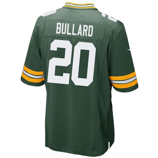 GB.Packers #20 Javon Bullard Player Green Game Stitched American Football Jerseys