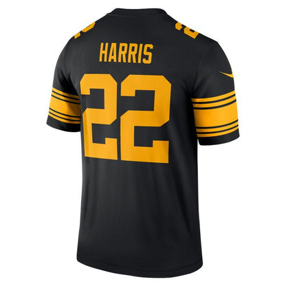 P.Steelers #22 Najee Harris Player Legend Black Stitched American Football Jerseys