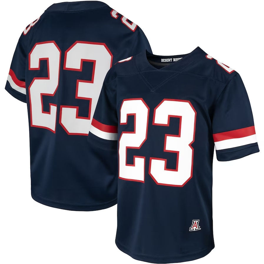 A.Wildcats #23 Player Untouchable Replica Game Jersey - Navy Stitched American College Jerseys