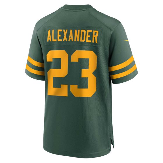 GB.Packers #23 Jaire Alexander Player 50s Green Classic Game Stitched American Football Jerseys