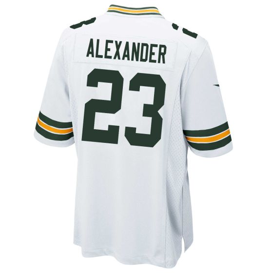 GB.Packers #23 Jaire Alexander White Game Player Jersey Stitched American Football Jerseys