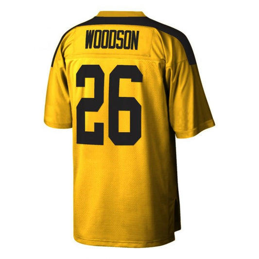 P.Steelers #26 Rod Woodson Player Gold Mitchell & Ness Limited/Replica 1994 Stitched American Football Jerseys