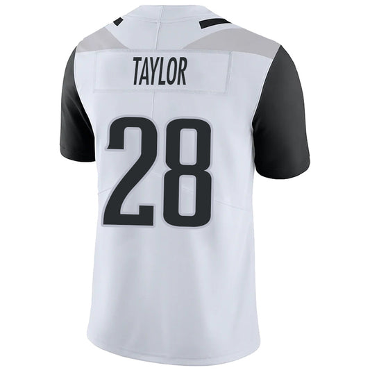 #28 Fred Taylor Player J.Jaguars White Vapor F.U.S.E. Limited Football Jerseys