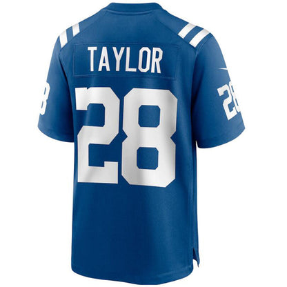 IN.Colts #28 Jonathan Taylor Player Game Stitched Football Jerseys -Royal