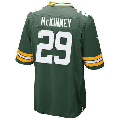 GB.Packers #29 Xavier McKinney Green Game Player Jersey Stitched American Football Jerseys