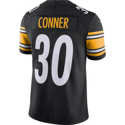 P.Steelers #30 James Conner Player Limited Black Stitched American Football Jerseys