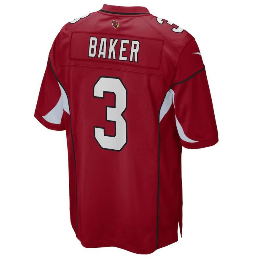 A.Cardinal #3 Budda Baker Red Stitched Player Game Football Jerseys