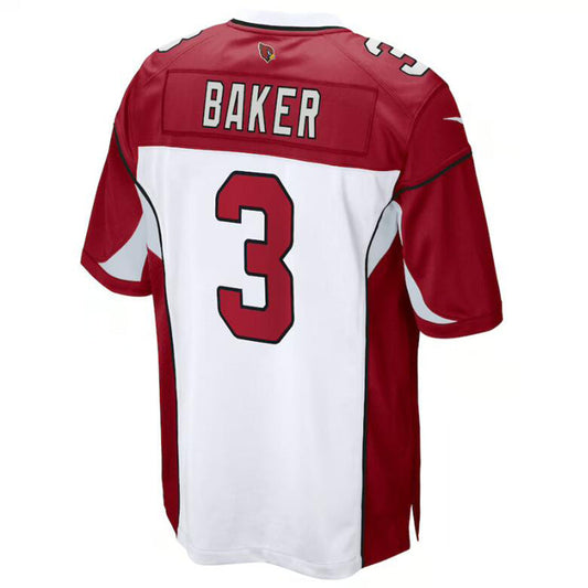 A.Cardinal #3 Budda Baker White Stitched Player Game Football Jerseys