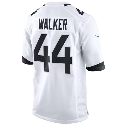 #44 Travon Walker Player J.Jaguars White Game Football Jerseys