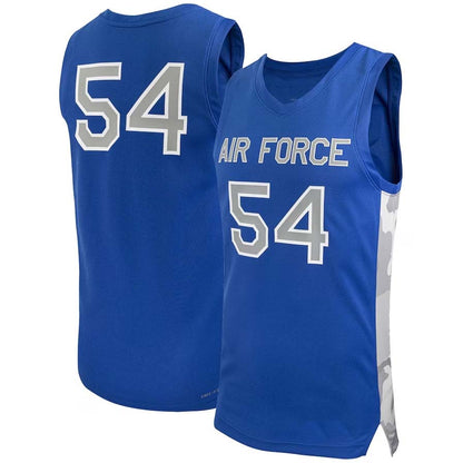 AF.Falcons #54 Player Replica Basketball Jersey - Royal Stitched American College Jerseys