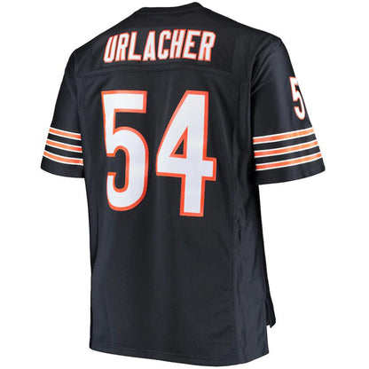 C.Bears #54 Brian Urlacher Mitchell Tall 2001 Retired Player Replica Game Football Jerseys