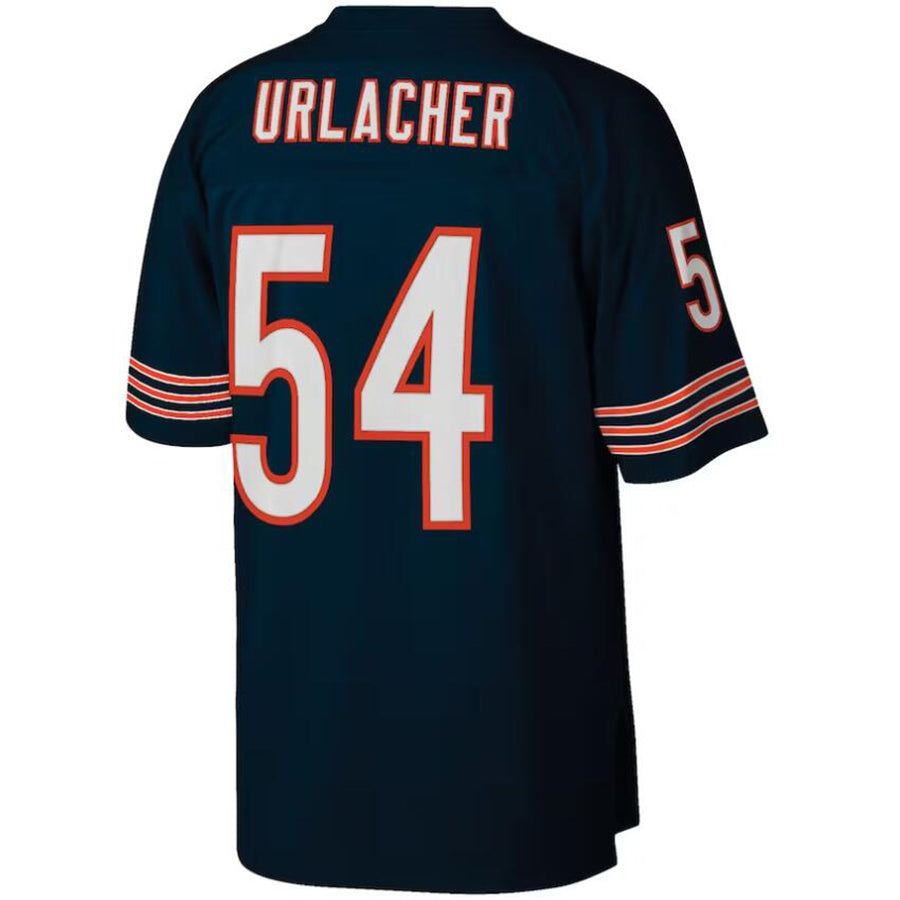 C.Bears #54 Brian Urlacher Navy Retired Player Legacy Replica Football Jerseys