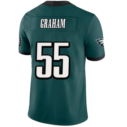 P.Eagles #55 Brandon Graham Green Stitched Player Vapor F.U.S.E. Limited Jersey Football Jerseys