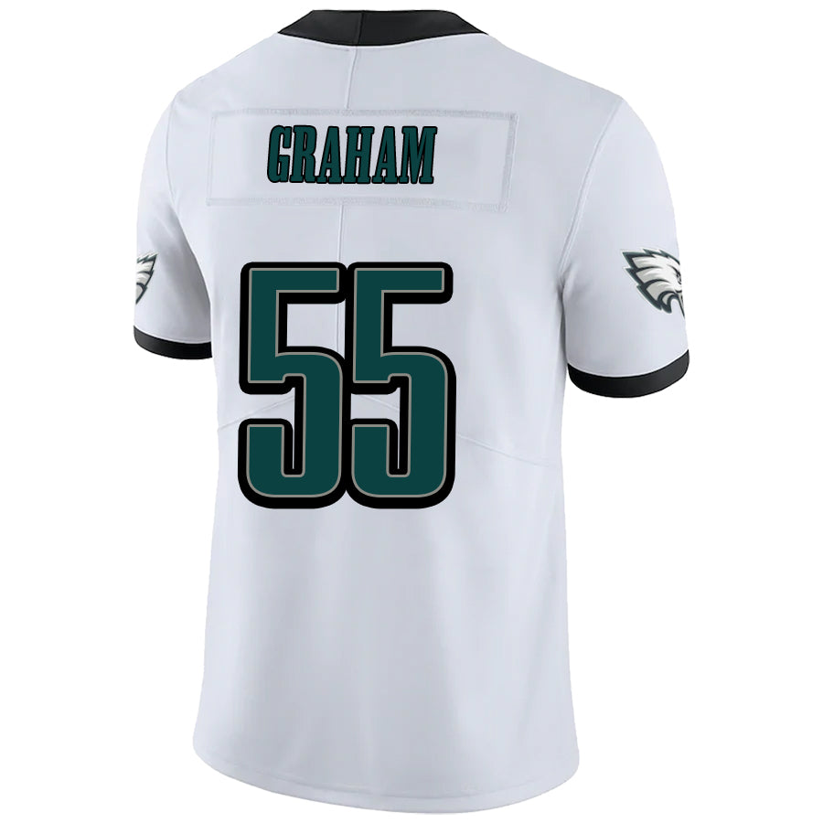 P.Eagles #55 Brandon Graham White Stitched Player Vapor F.U.S.E. Limited Jersey Football Jerseys