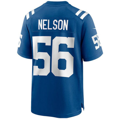 IN.Colts #56 Quenton Nelson Player Royal Game Stitched Football Jerseys