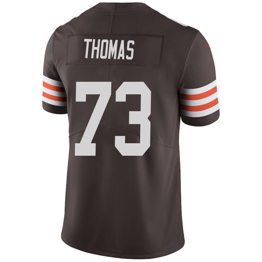 C.Browns #73 Joe Thomas Brown Player Game Stitched Football Jerseys