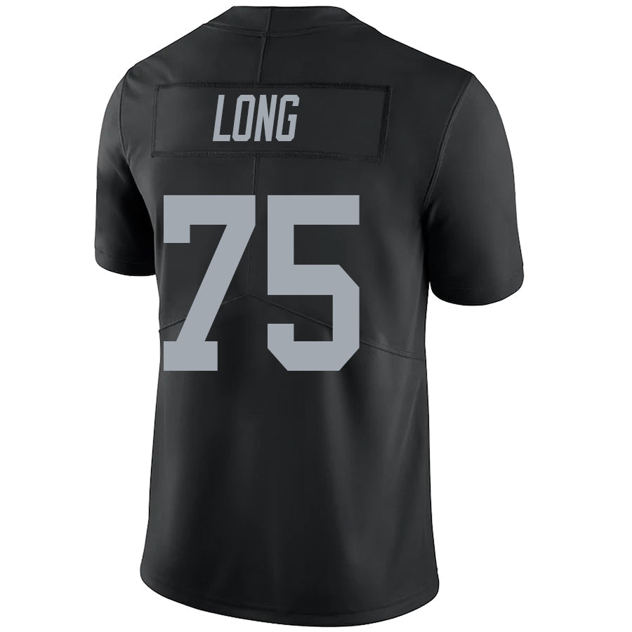 #75 Howie Long Player LV.Raiders Black Vapor Limited Football Jerseys