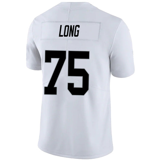 #75 Howie Long Player LV.Raiders White Vapor Limited Football Jerseys