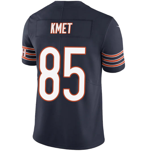 C.Bears #85 Cole Kmet Navy Stitched Player Game Jersey American Stitched Football Jerseys