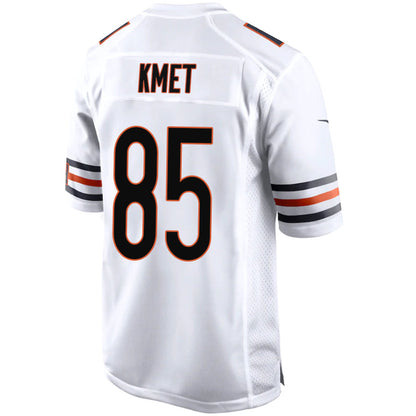 C.Bears #85 Cole Kmet White Stitched Player Game Football Jerseys