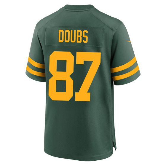 GB.Packers #87 Doubs Player 50s Green Classic Game Stitched American Football Jerseys