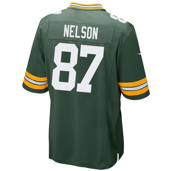 GB.Packers #87 Jordy Nelson Game Player Jersey Stitched American Football Jerseys