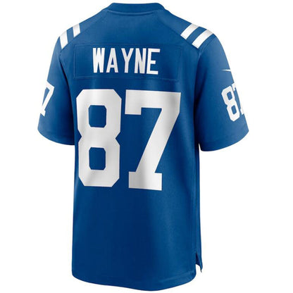 IN.Colts #87 Reggie Player Wayne Royal Game Football Jerseys