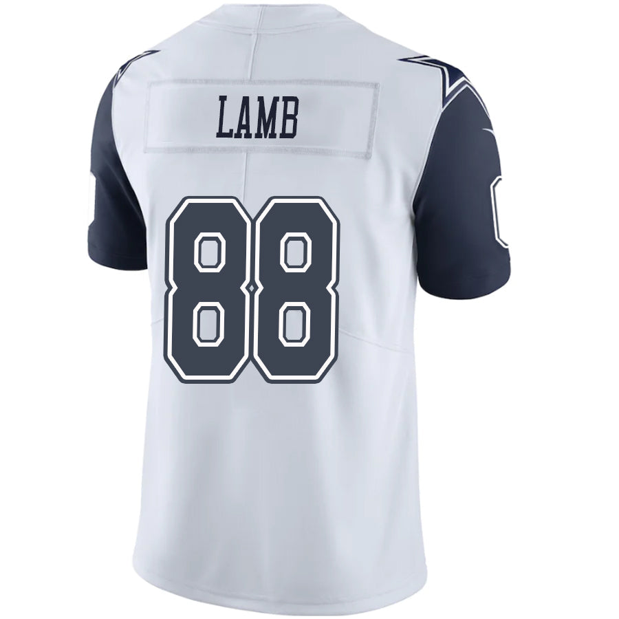 D.Cowboys #88 CeeDee Lamb white Player Vapor Game Stitched Football Jerseys