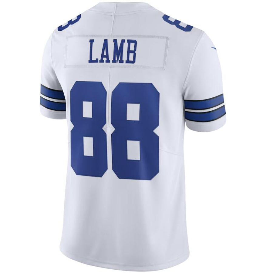 D.Cowboys #88 CeeDee Lamb Player white Vapor Limited Football Jerseys