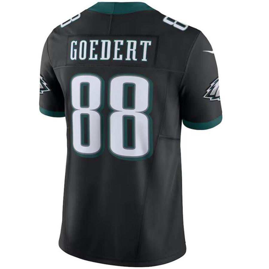 P.Eagles #88 Dallas Goedert Black Vapor F.U.S.E. Limited Game Player Football Jersey