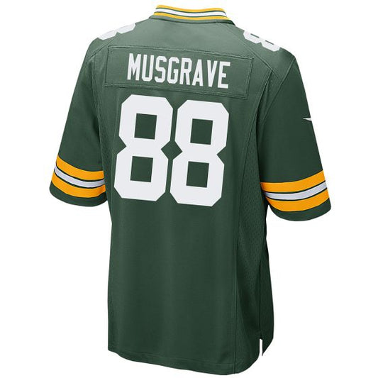 GB.Packers #88 Luke Musgrave Game Player Jersey Stitched American Football Jerseys