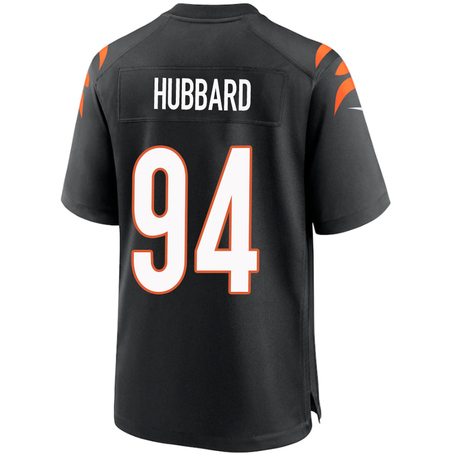 C.Bengals #94 Sam Hubbard Player Black Game Football Jerseys